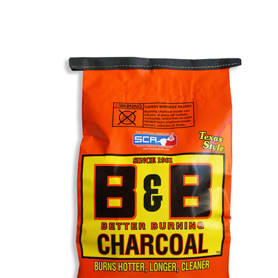 B&B Charcoal Slow Burning Oak Grilling Charcoal Briquettes, 17.6 Pounds (3 Pack)