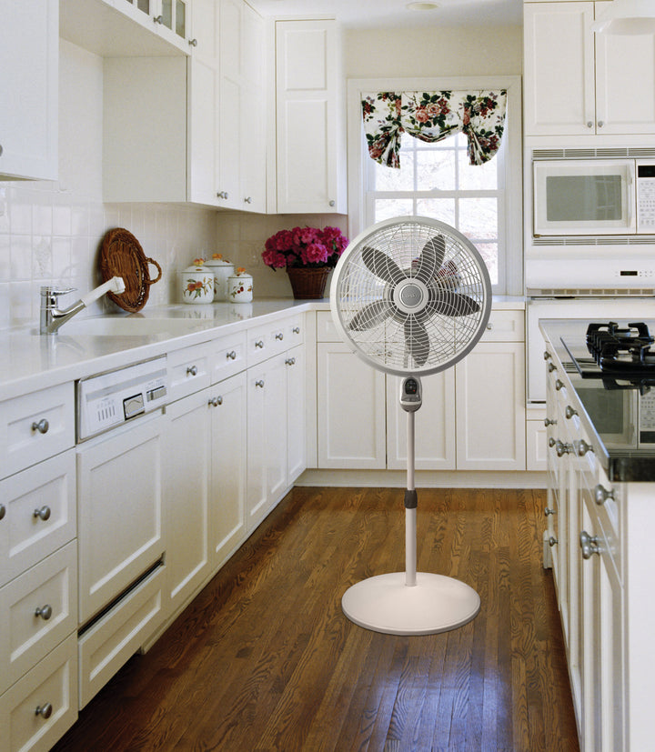 Lasko 18" 3-Speed Elegance and Performance Oscillating Pedestal Fan with Remote