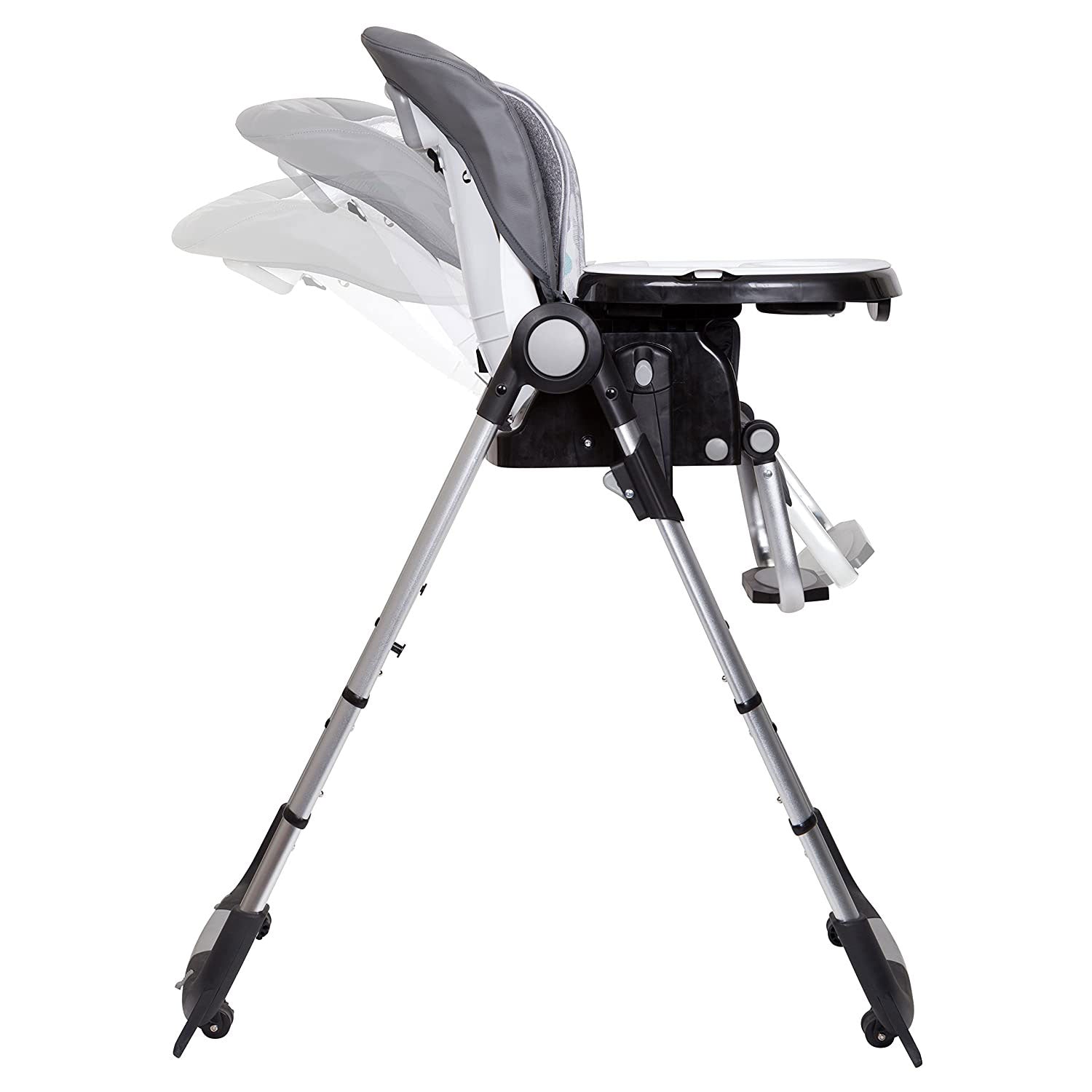 Baby Trend GoLite 3 in 1 Infant Baby Toddler Feeding High Chair & Tray(Open Box)