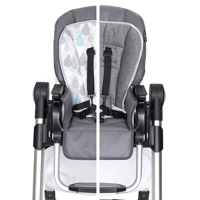 Baby Trend GoLite 3 in 1 Infant Baby Toddler Feeding High Chair & Tray(Open Box)