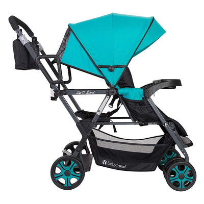 Baby Trend Sit N' Stand Sport Single or Double Baby Toddler Stroller, Meridian