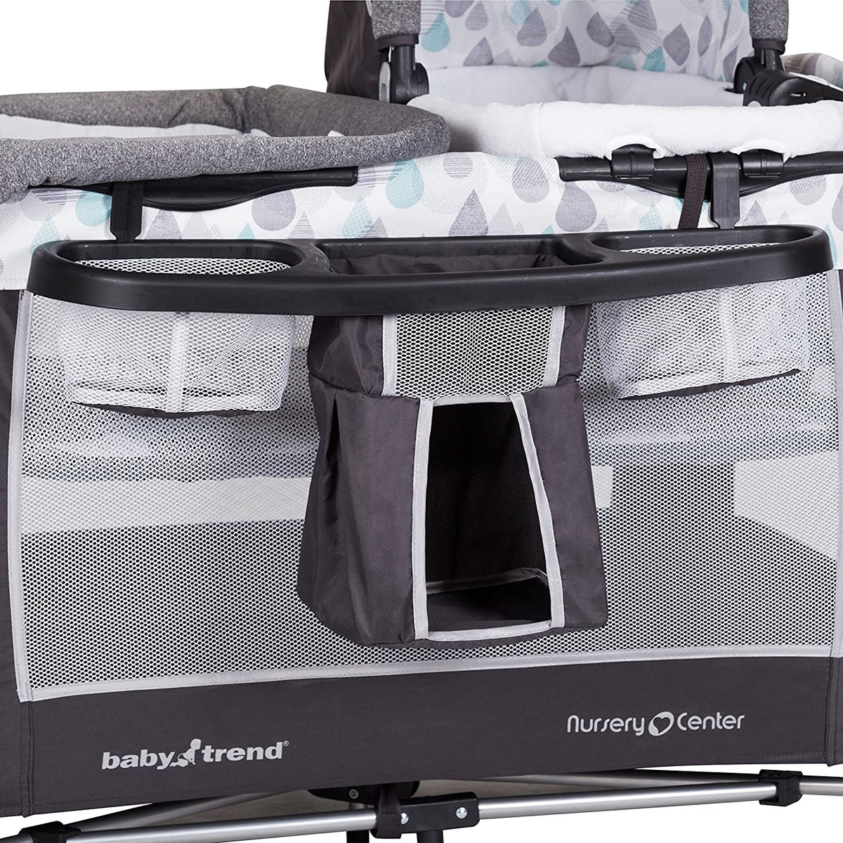 Baby Trend GoLite ELX Deluxe Infant Play Nursery Center, Blue (Open Box)