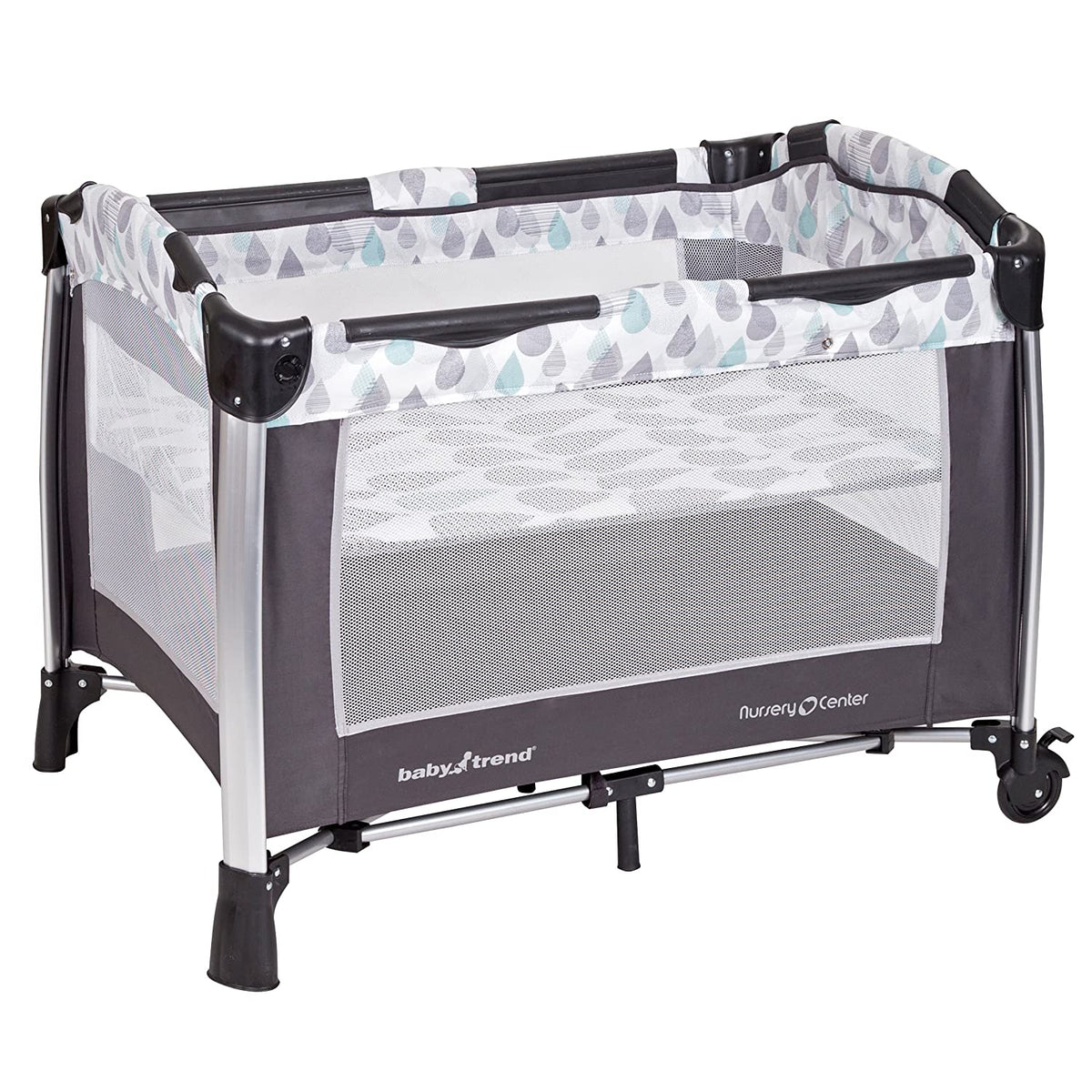 Baby Trend GoLite ELX Deluxe Infant Play Nursery Center, Blue (Open Box)