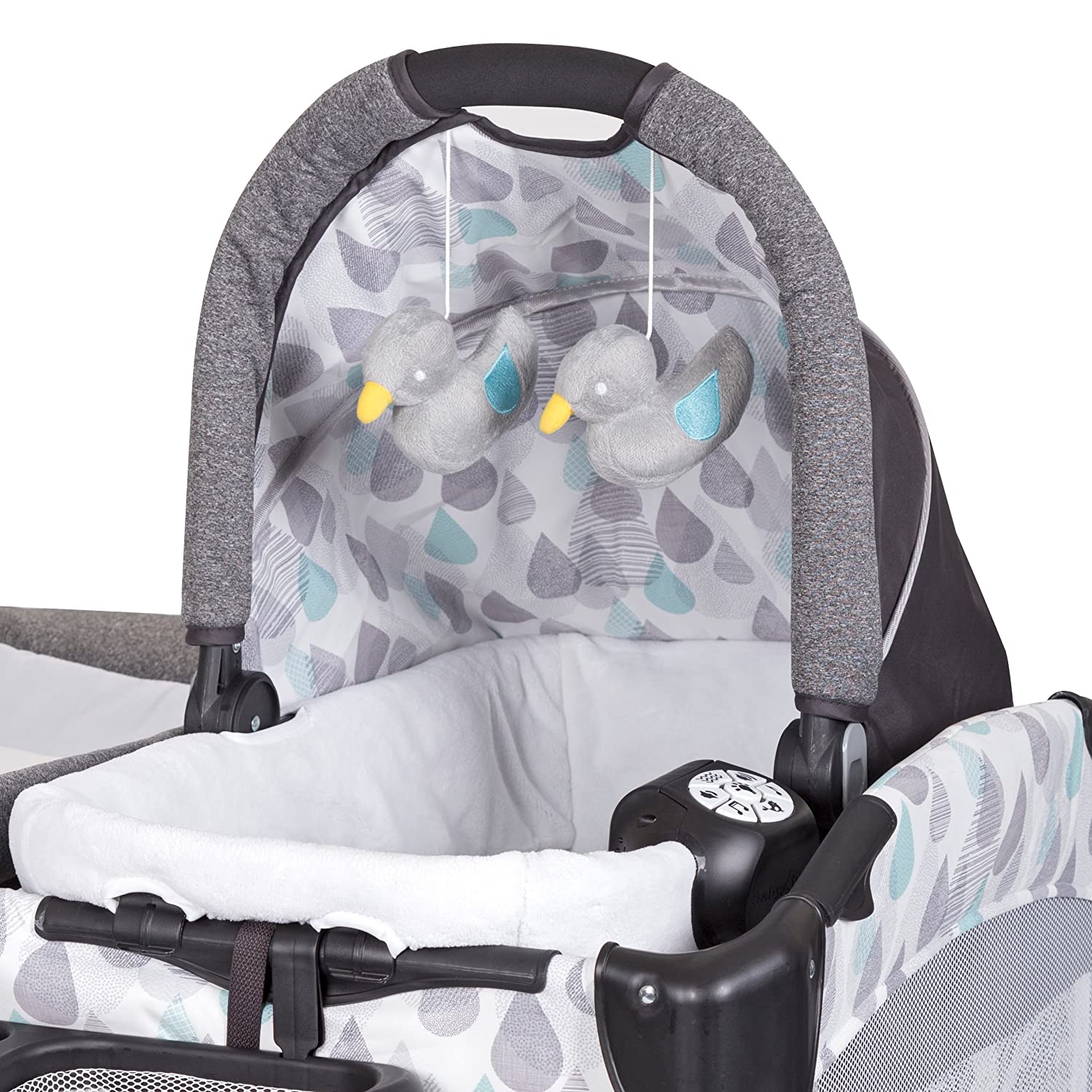 Baby Trend GoLite ELX Deluxe Infant Play Nursery Center, Blue (Open Box)