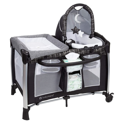 Baby Trend GoLite ELX Unisex Portable Deluxe Infant Play Nursery Center, Phoenix - VMInnovations