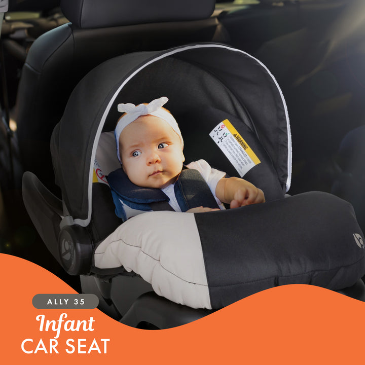 Baby Trend Ally Newborn Baby Infant Car Seat Travel System Cover, 2 Pack, Khaki - VMInnovations