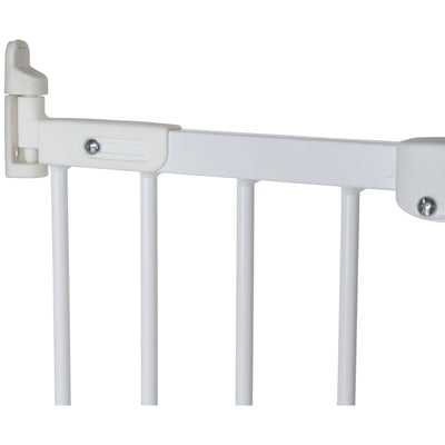 BabyDan FlexiFit Wooden Adjustable 42" Wall Mounted Baby Safety Gate (2 Pack)