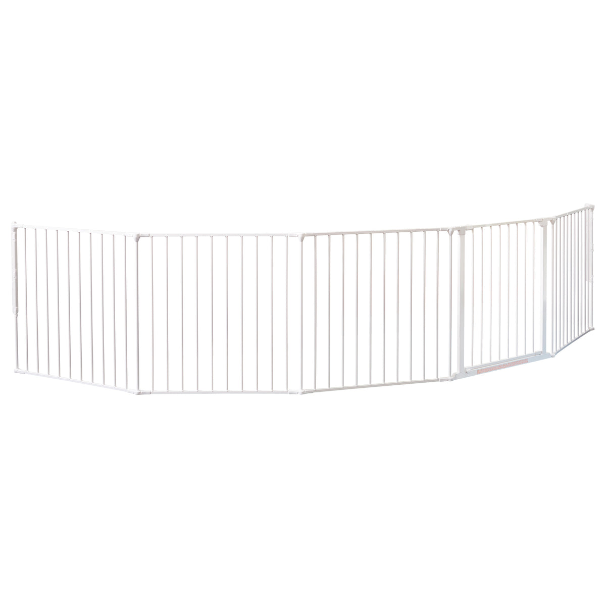 BabyDan Flex XXL Room Divider 35-138 Inch Baby Safety Gate, White (Used)