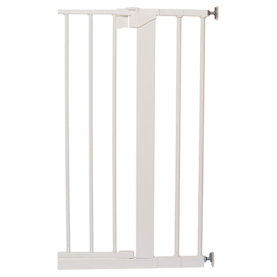 BabyDan Extend A Gate Pressure Mounted Baby and Pet Gate Extension, Silver(Used)