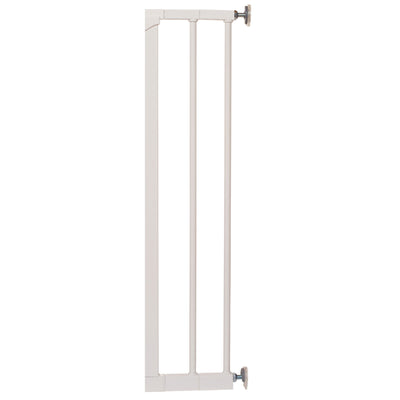 BabyDan Premier True Pressure Fit 28.9-36.7" Baby Gate w/ Extension Kit, Silver - VMInnovations