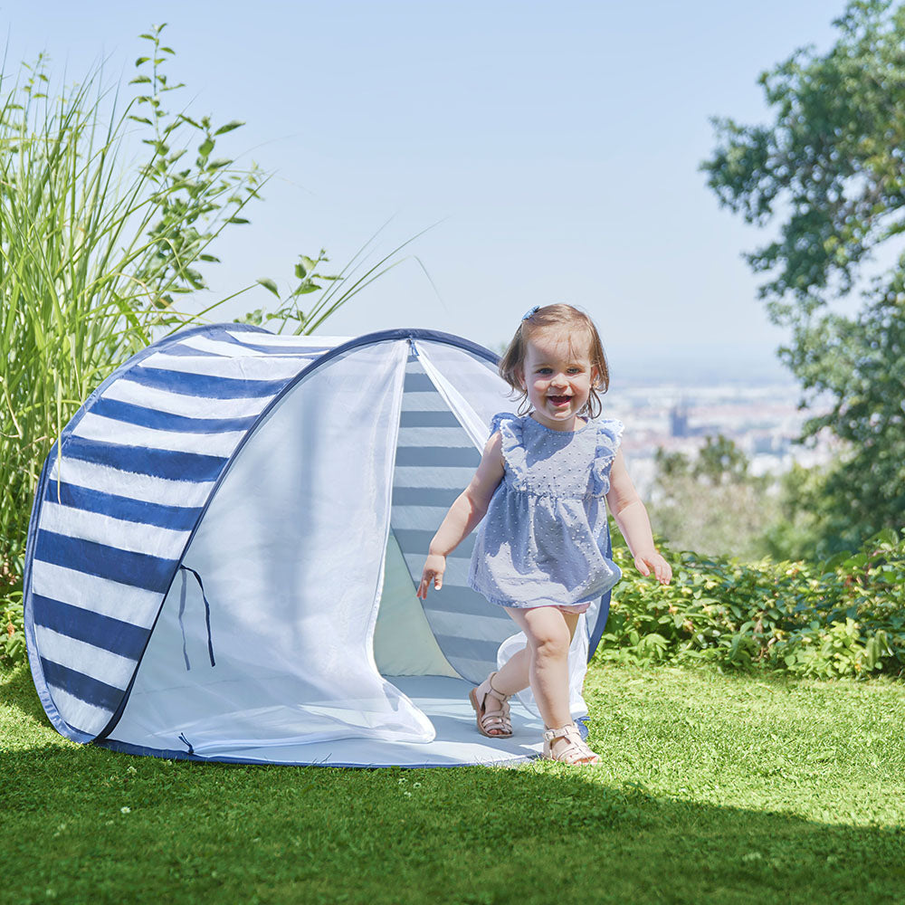 Babymoov Kid's UV Resistant Pop Up Sun Shelter and Marine Play Tent (Open Box) - VMInnovations