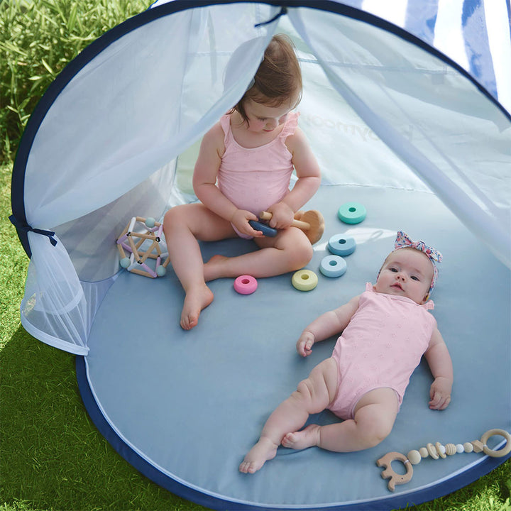 Babymoov Kid's UV Resistant Portable Pop Up Sun Shelter and Marine Play Tent - VMInnovations