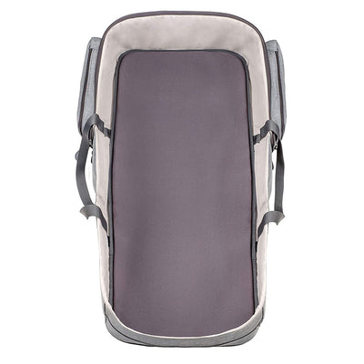 Babymoov 3 in 1 Newborn Travelnest Comfy Portable Bassinet and Diaper Bag, Gray - VMInnovations