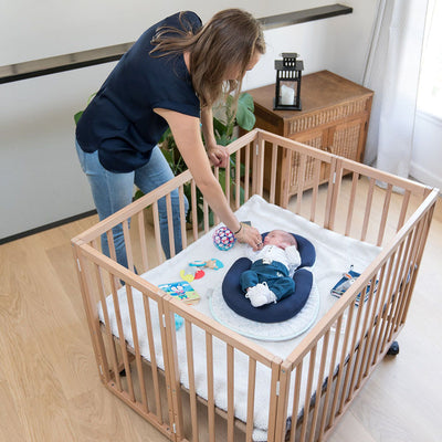 Babymoov Cosydream Ultra Comfortable Supportive Baby Newborn Lounger Pad, Navy - VMInnovations