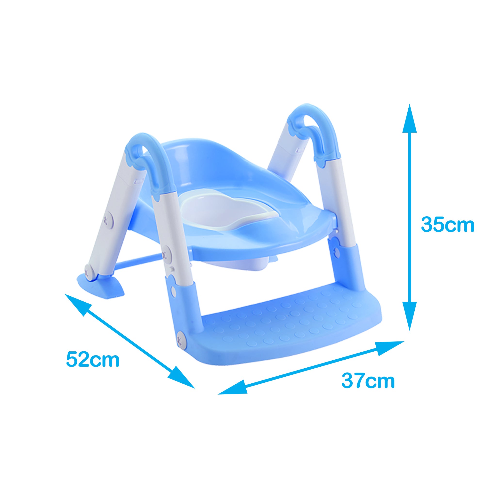 Babyloo 3 In 1 Booster Potty Training System for 1-4 Year Olds, Blue (Open Box)