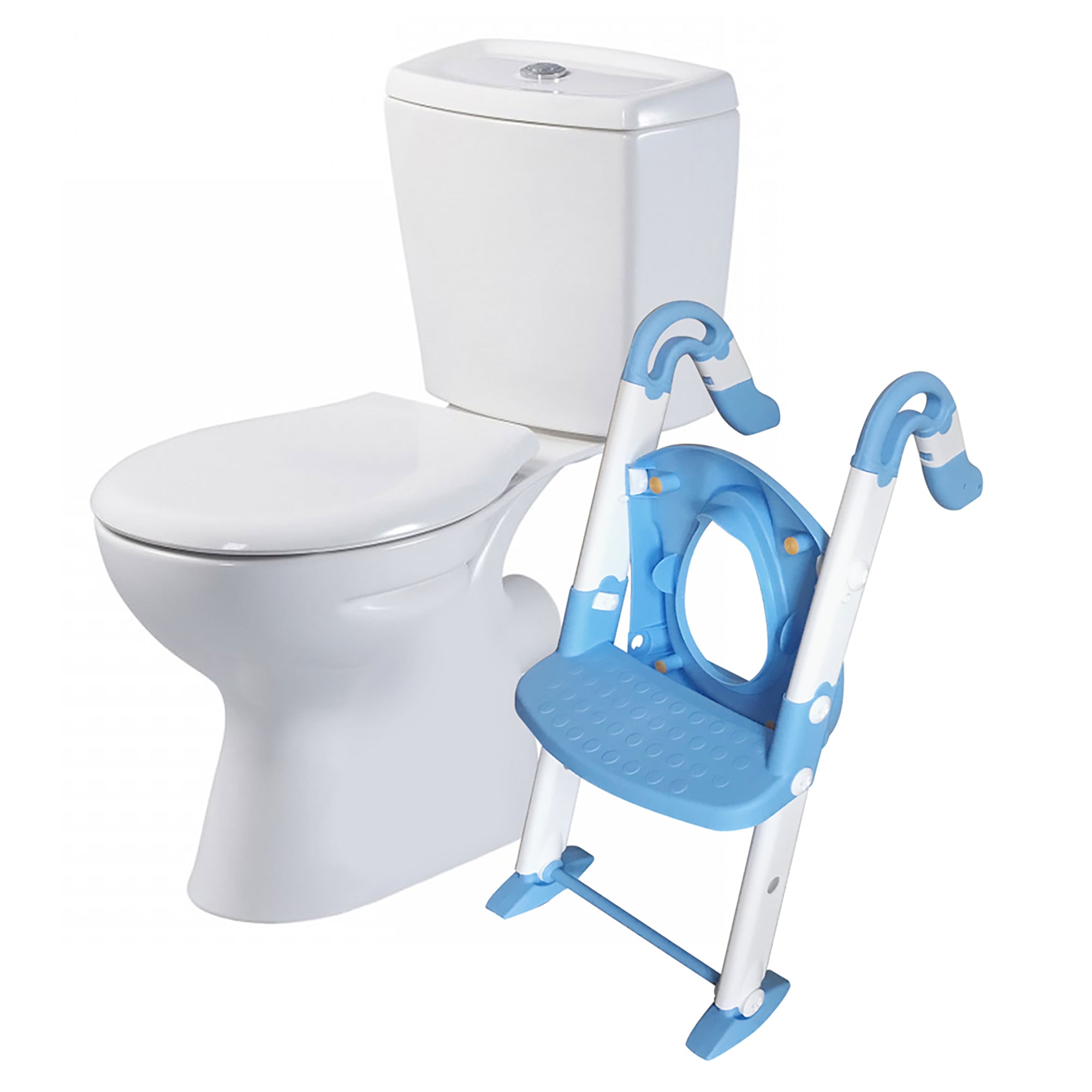 Babyloo 3 In 1 Booster Potty Training System for 1-4 Year Olds, Blue (Open Box)