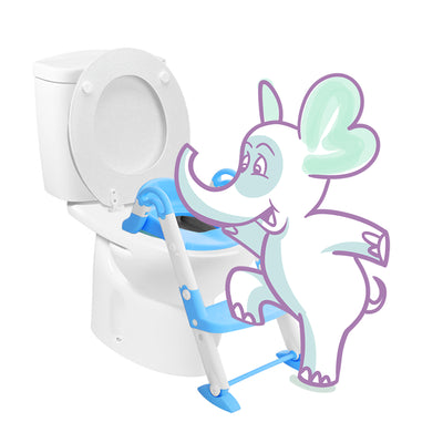 Babyloo 3 In 1 Booster Potty Training System for 1-4 Year Olds, Blue (Open Box)