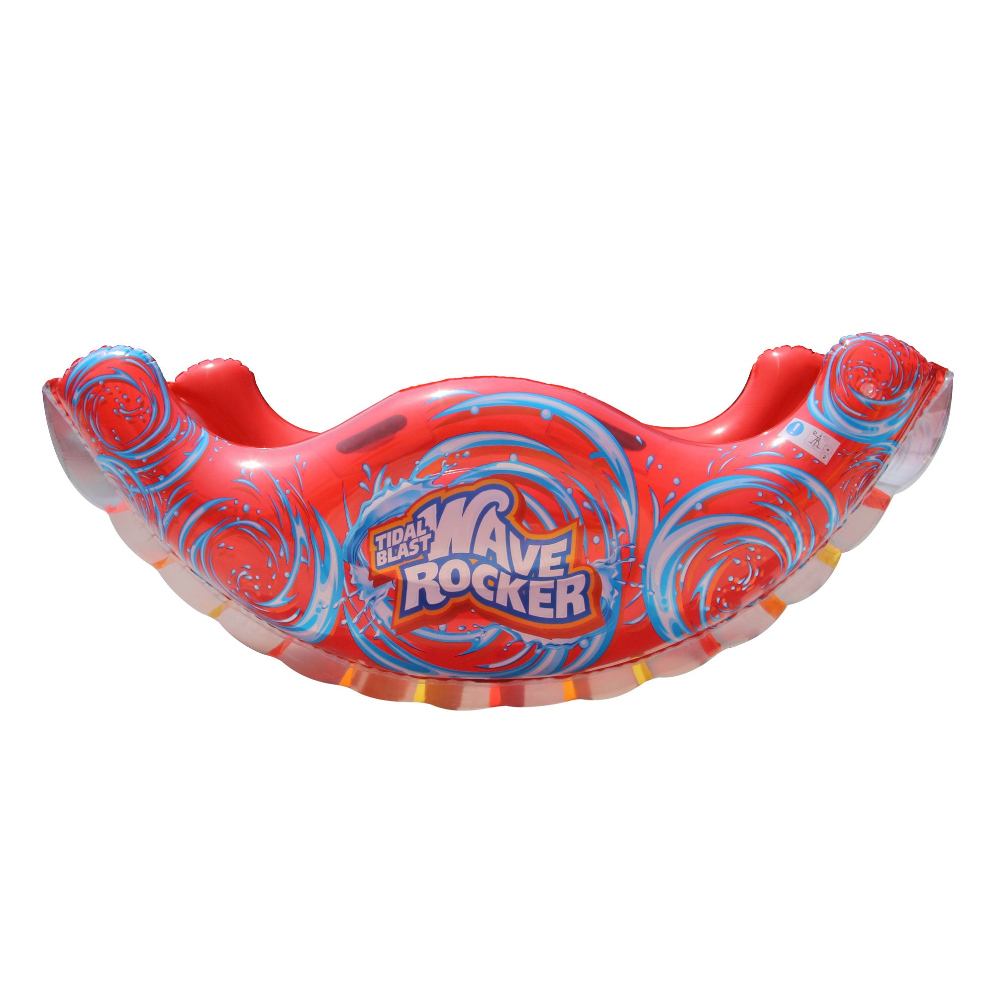 Banzai Tidal Blast Wave Rocker Inflatable 2 Person Pool Float Water Toy (Used)