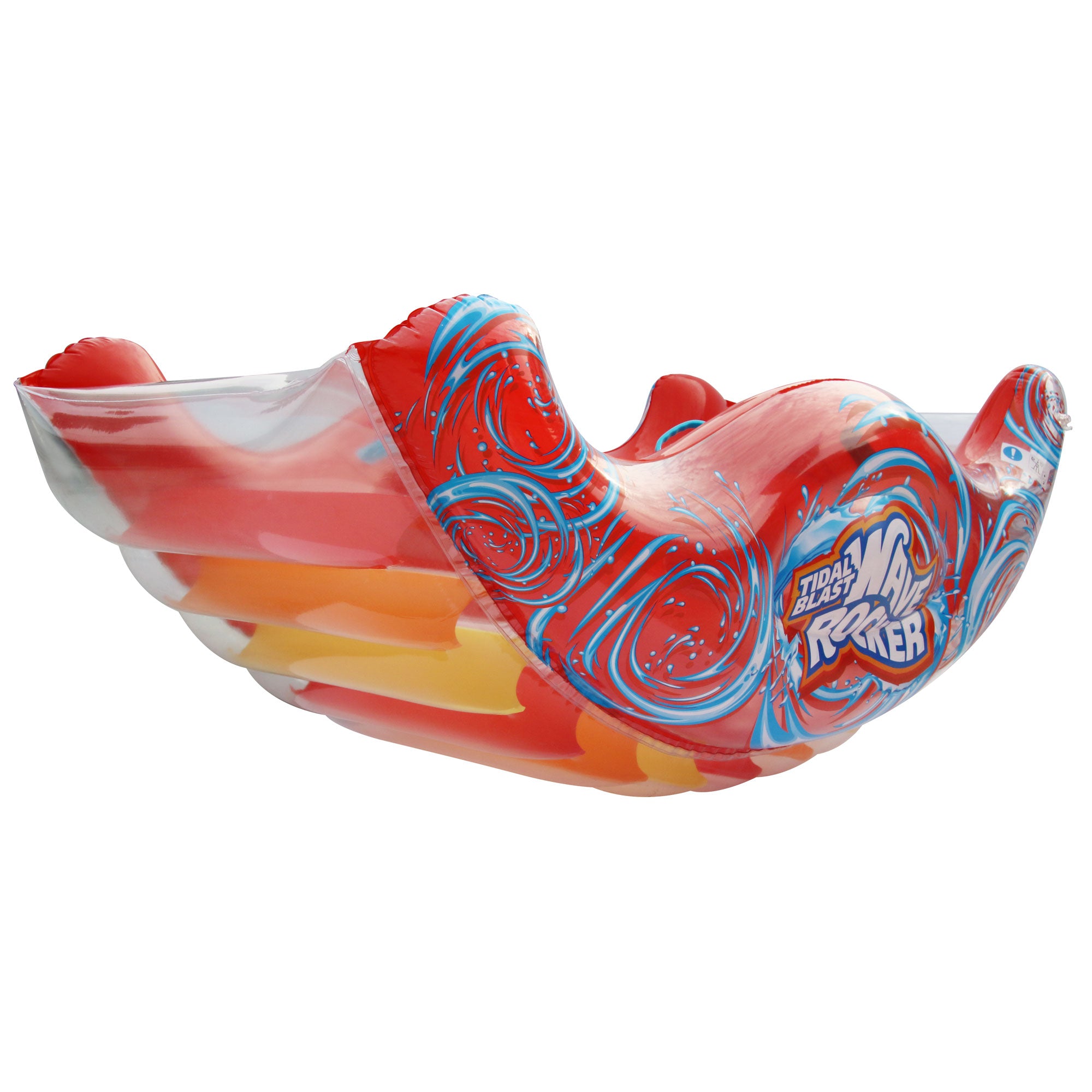 Banzai Tidal Blast Wave Rocker Inflatable 2 Person Pool Float Water Toy (Used)