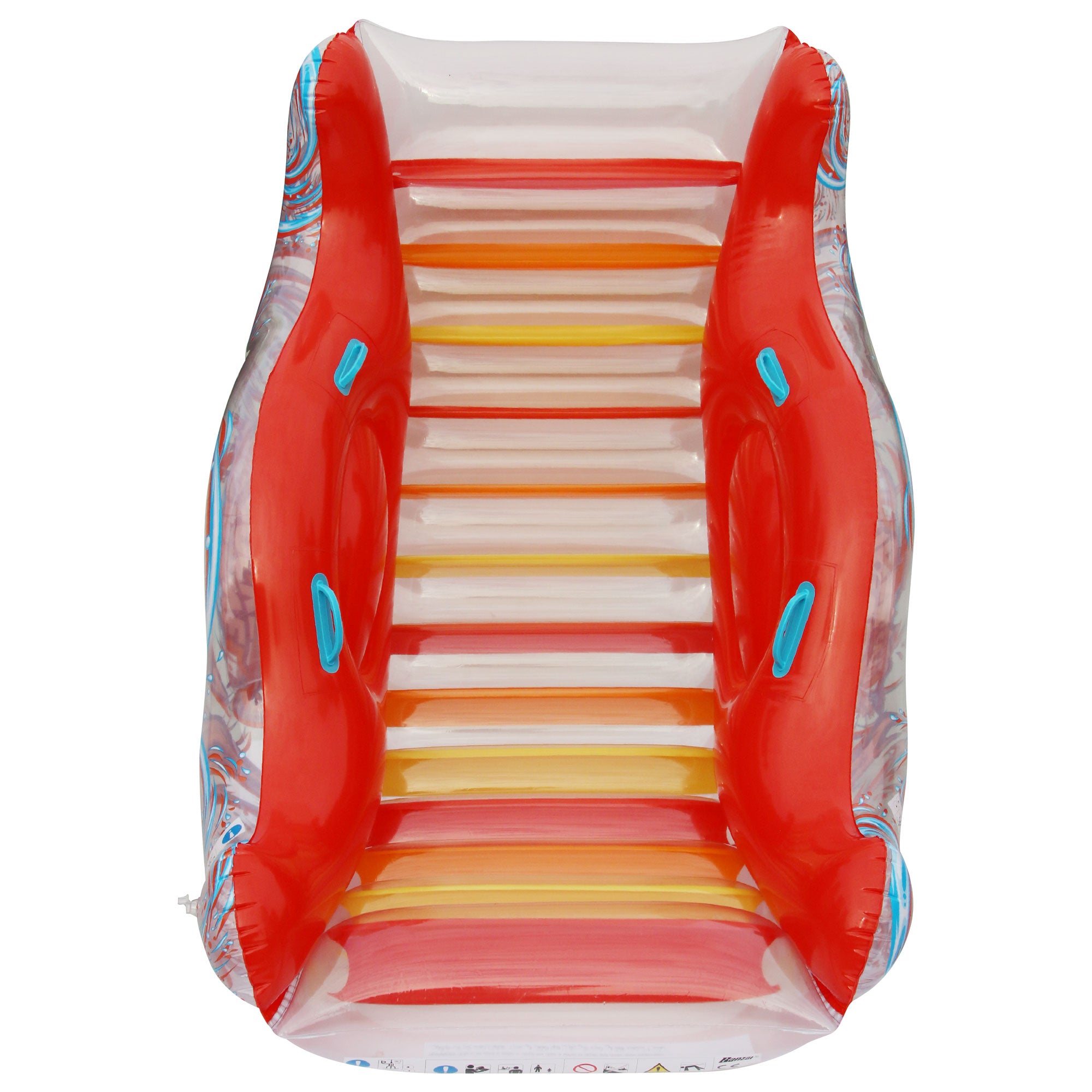 Banzai Tidal Blast Wave Rocker Inflatable 2 Person Pool Float Water Toy (Used)