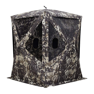 Barronett Big Mike 2 Person Camouflage Pop Up Hunting Ground Blind (Used)