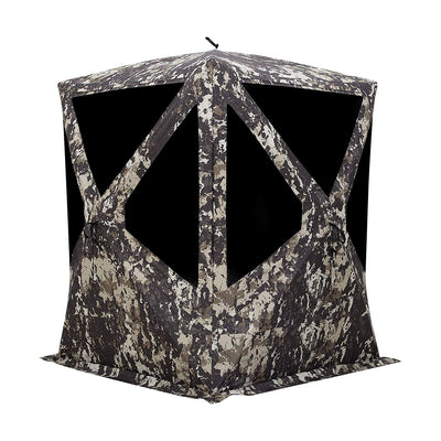 Barronett Big Mike 2 Person Camouflage Pop Up Hunting Ground Blind (Used)