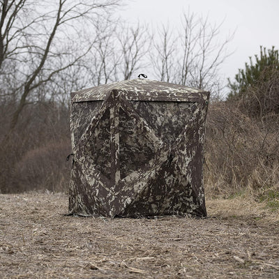 Barronett Big Mike 2 Person Camouflage Pop Up Hunting Ground Blind (Used)