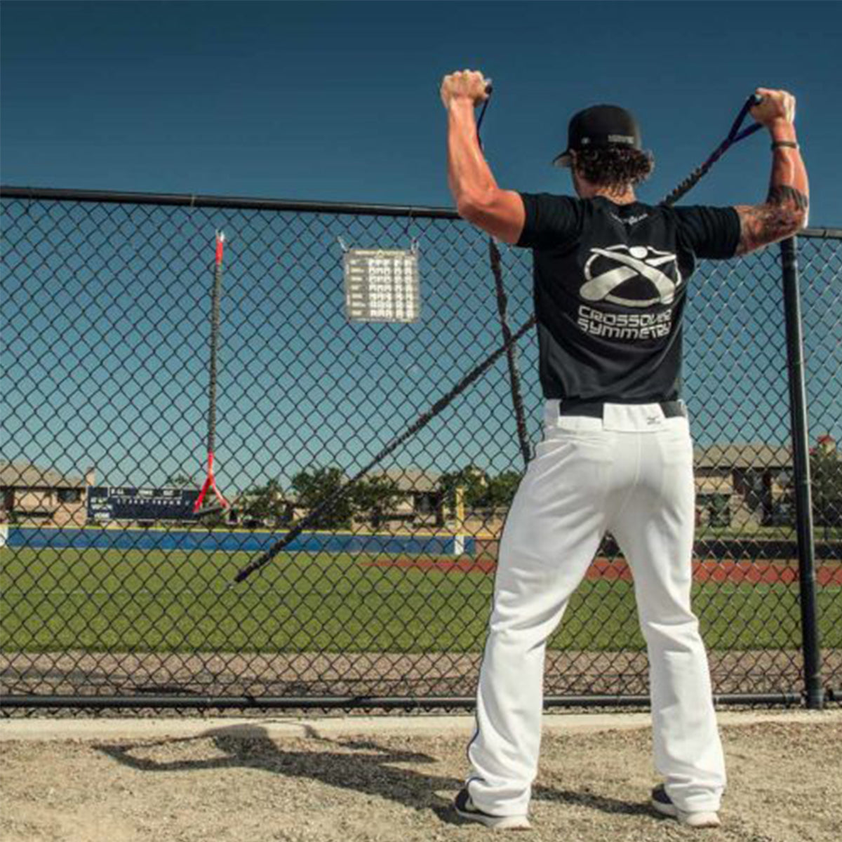 Crossover Symmetry Exercise Package with Squat Rack Straps, Elite (For Parts)