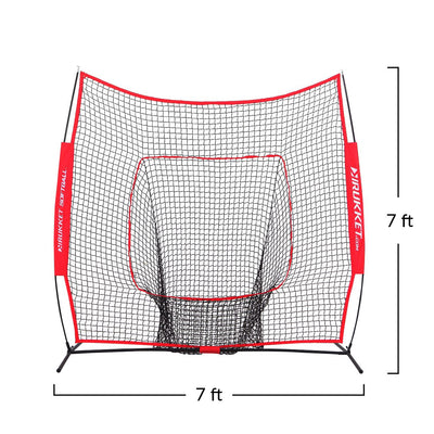 Rukket Sports 7x7 Sock It Baseball and Softball Net with Strike Zone (Open Box)