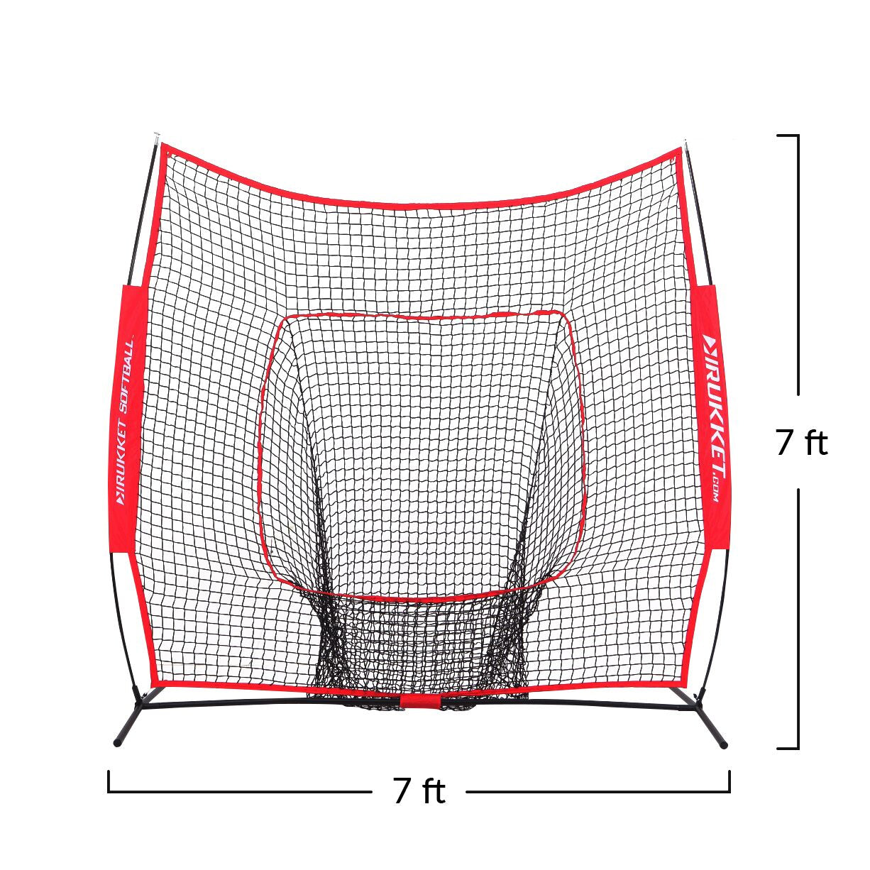 Rukket Sports 7x7 Sock It Baseball and Softball Practice Net Strike Zone (Used)