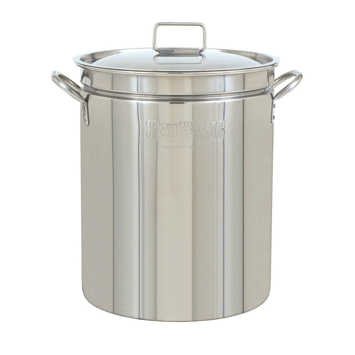 Bayou Classic 36 Quart Boil Fry Steam Cook Soup Stockpot w/ Lid (Open Box)