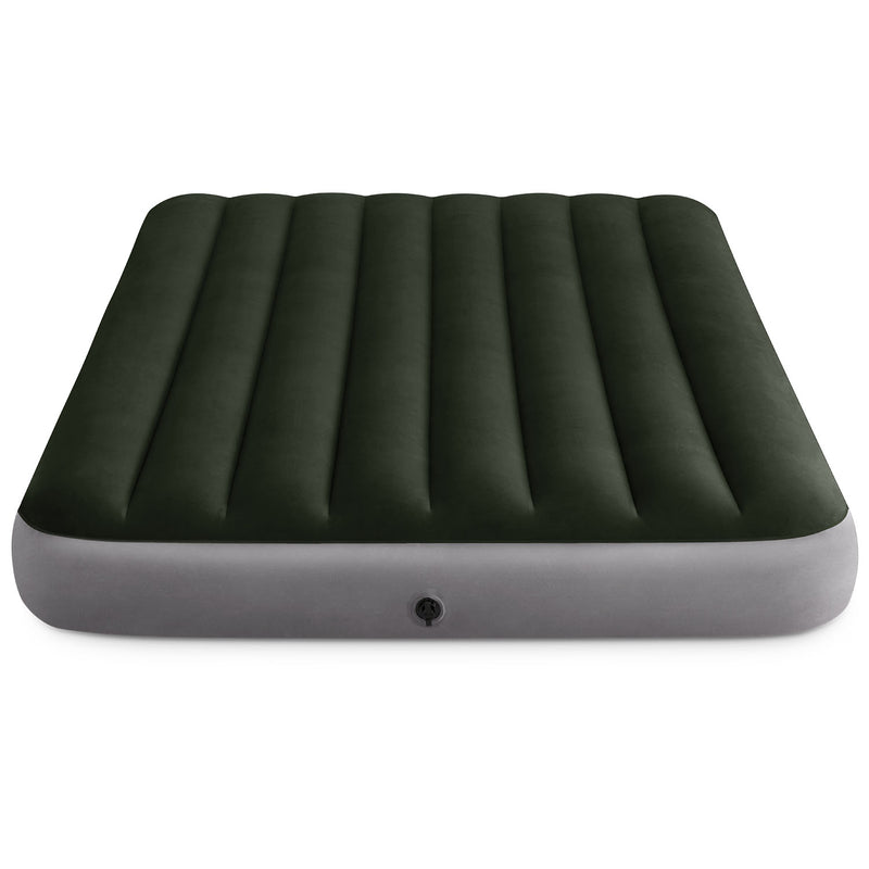 Intex Durabeam Expedition Inflatable Mattress Air Bed w/ Pump, Full (Open Box)