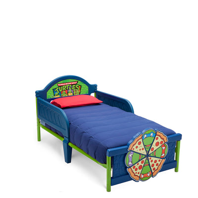 Delta Children Teenage Mutant Ninja Turtles 3D Design Easy Access Toddler Bed