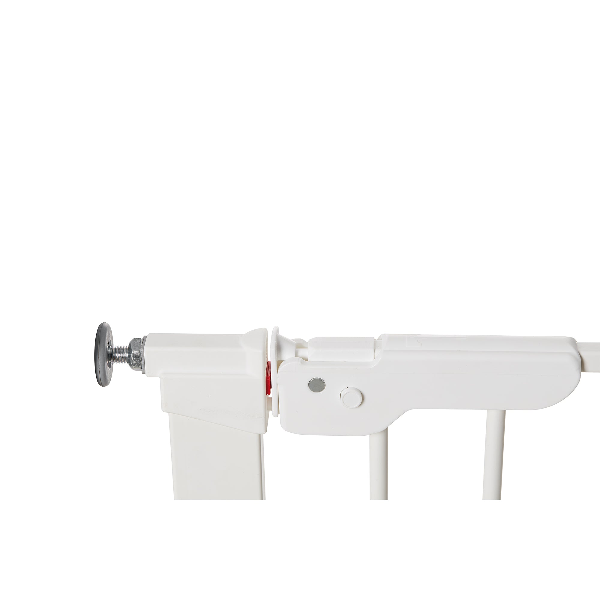 BabyDan Pressure Fit 28.9-36.7 Inch Doorway Safety Baby Gate, White (Open Box)