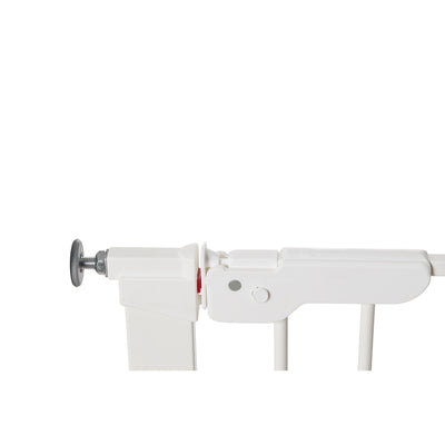 BabyDan Pressure Fit 28.9-36.7 Inch Doorway Safety Baby Gate, White (Open Box)