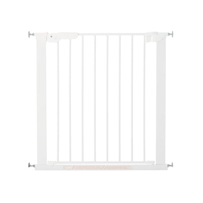 BabyDan Pressure Fit 28.9-36.7 Inch Doorway Safety Baby Gate, White (Open Box)
