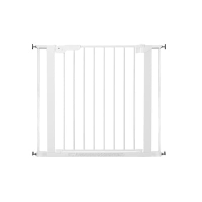 BabyDan Pressure Fit 28.9-36.7 Inch Doorway Safety Baby Gate, White (Open Box)