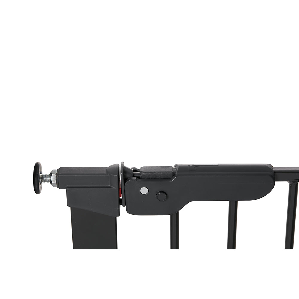 BabyDan Pressure Fit 28.9-36.7 Inch Doorway Safety Baby Gate, Black (Open Box)