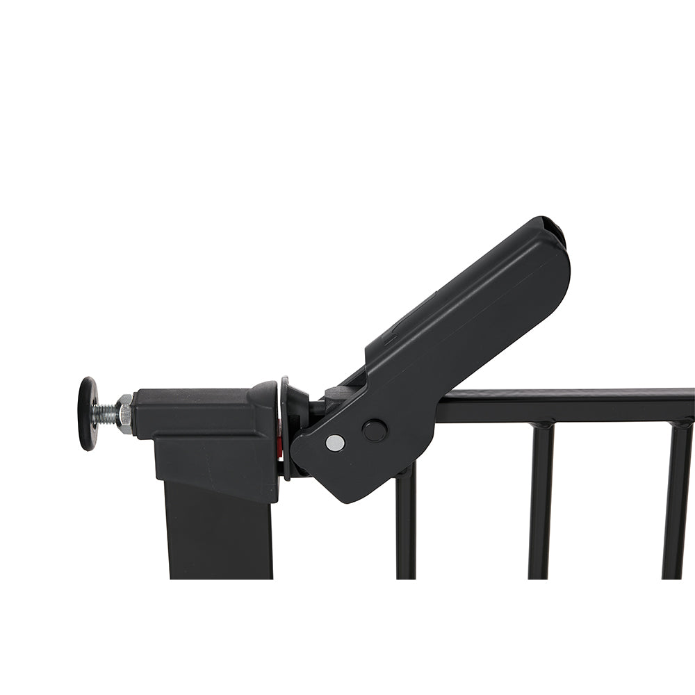 BabyDan Pressure Fit 28.9-36.7 Inch Doorway Safety Baby Gate, Black (Open Box)