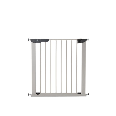 BabyDan Premier True Fit 28.9-36.7" Doorway Safety Baby Gate, Silver (Open Box)