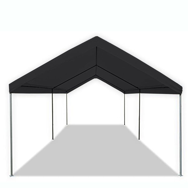 Caravan Canopy Domain 10 x 20 Foot Leg Instant Canopy Tent Set, Black (Damaged)