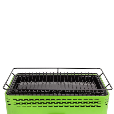 Brentwood BBF-31G Non-Stick Dishwasher Safe Portable Outdoor Barbecue, Green - VMInnovations