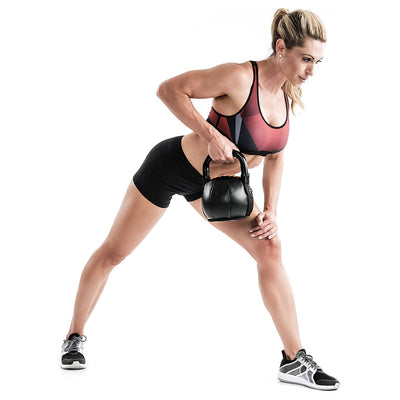 Bionic Body 20 Pound Soft Kettlebell Full Body Strength Training Fitness Weight