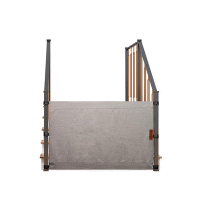THE STAIR BARRIER 42 to 52 Inch Baby/Pet Gate, Burlap Khaki (Open Box)