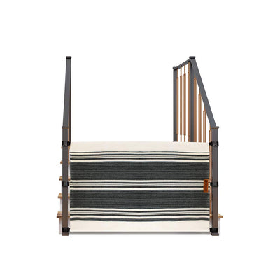 THE STAIR BARRIER 36 to 42" Banister to Banister Baby Pet Gate, Crypton Charcoal - VMInnovations