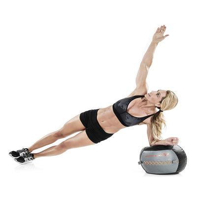 Bionic Body 6 Pound Medicine Ball Full Body Strength Training Fitness Weight