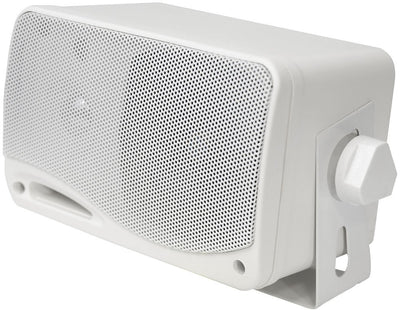 Pyle PLMR24 200W 3 Way Marine Audio Speakers Outdoor Weatherproof Pair (4 Pack)
