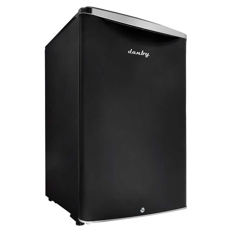Danby 4.4 Cubic Feet Compact Mini Refrigerator with Lock (Certified Refurbished)