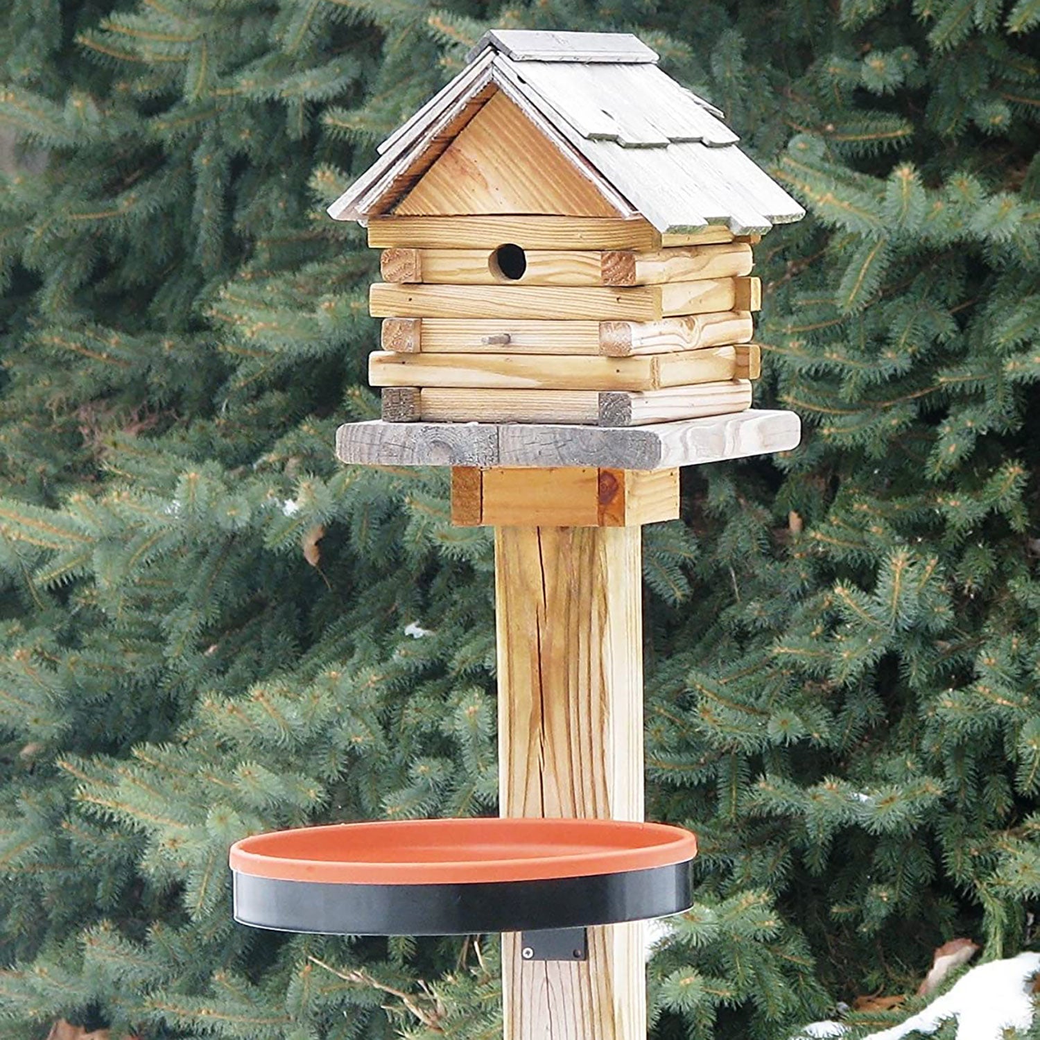 Farm Innovators All Seasons 3 In 1 Outdoor Heated Birdbath, 75 Watts, (Used) - VMInnovations