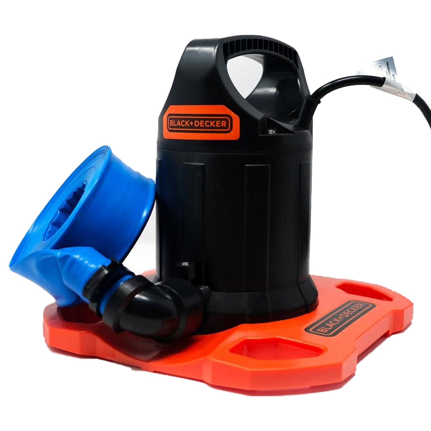 Black+Decker 1500 GPH Submersible Pool Cover Pump w/ Discharge Hose (For Parts) - VMInnovations